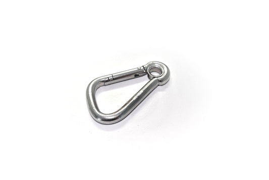 Asymmetrical Spring Hook with Eyelet