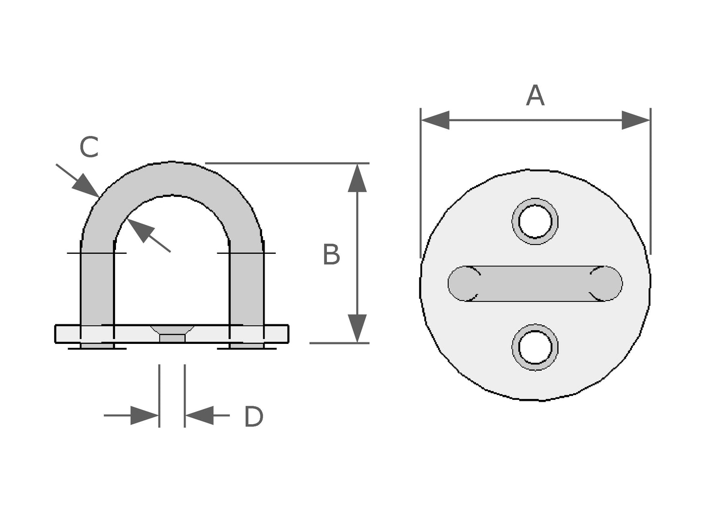 Round Eye Plate