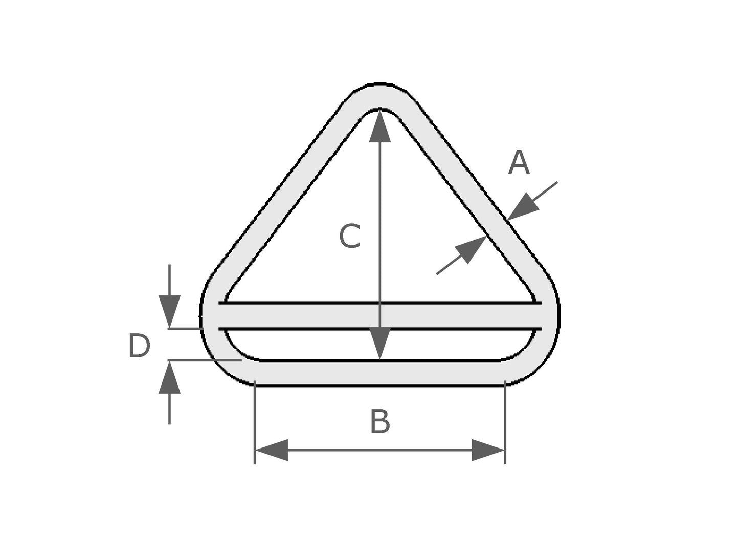 Triangle Ring Cross Bar