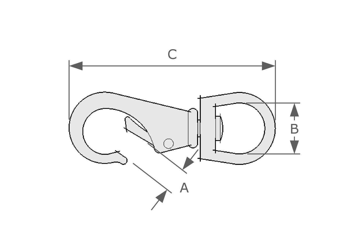 Snaphook (Swivel Eye Snap)