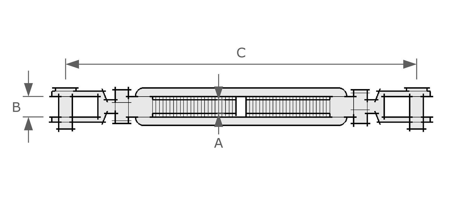 Turnbuckle Jaw - Jaw