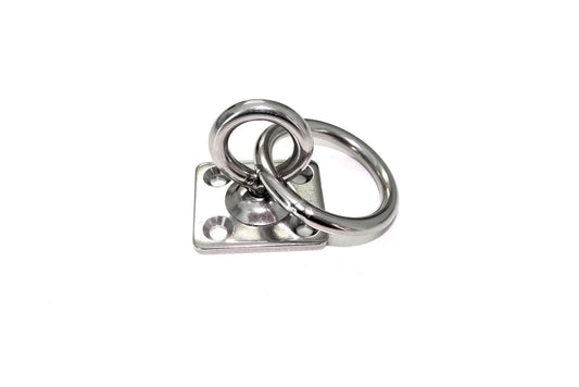 Square Pad Swivel Eye With Ring