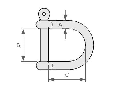 D-Shackle (Wide)