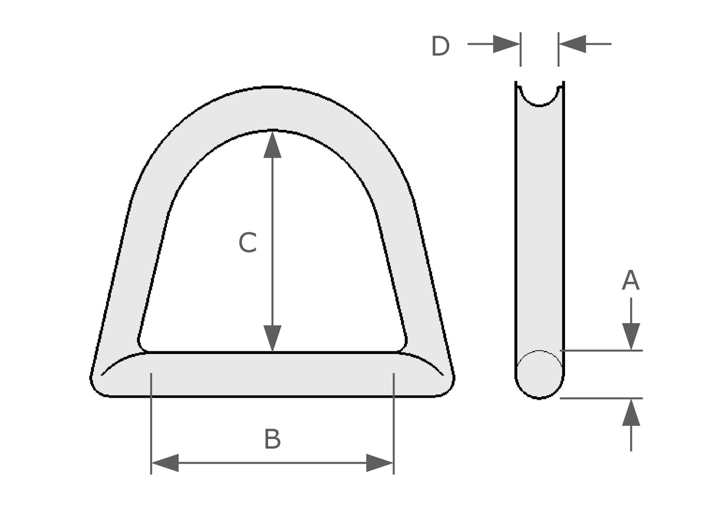 Thimble D-Ring